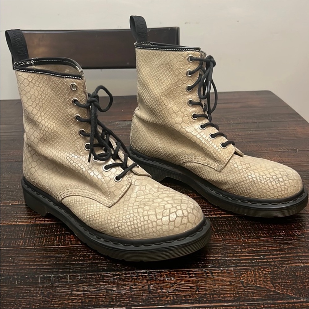 Dr Martens Snakeskin Boot 9